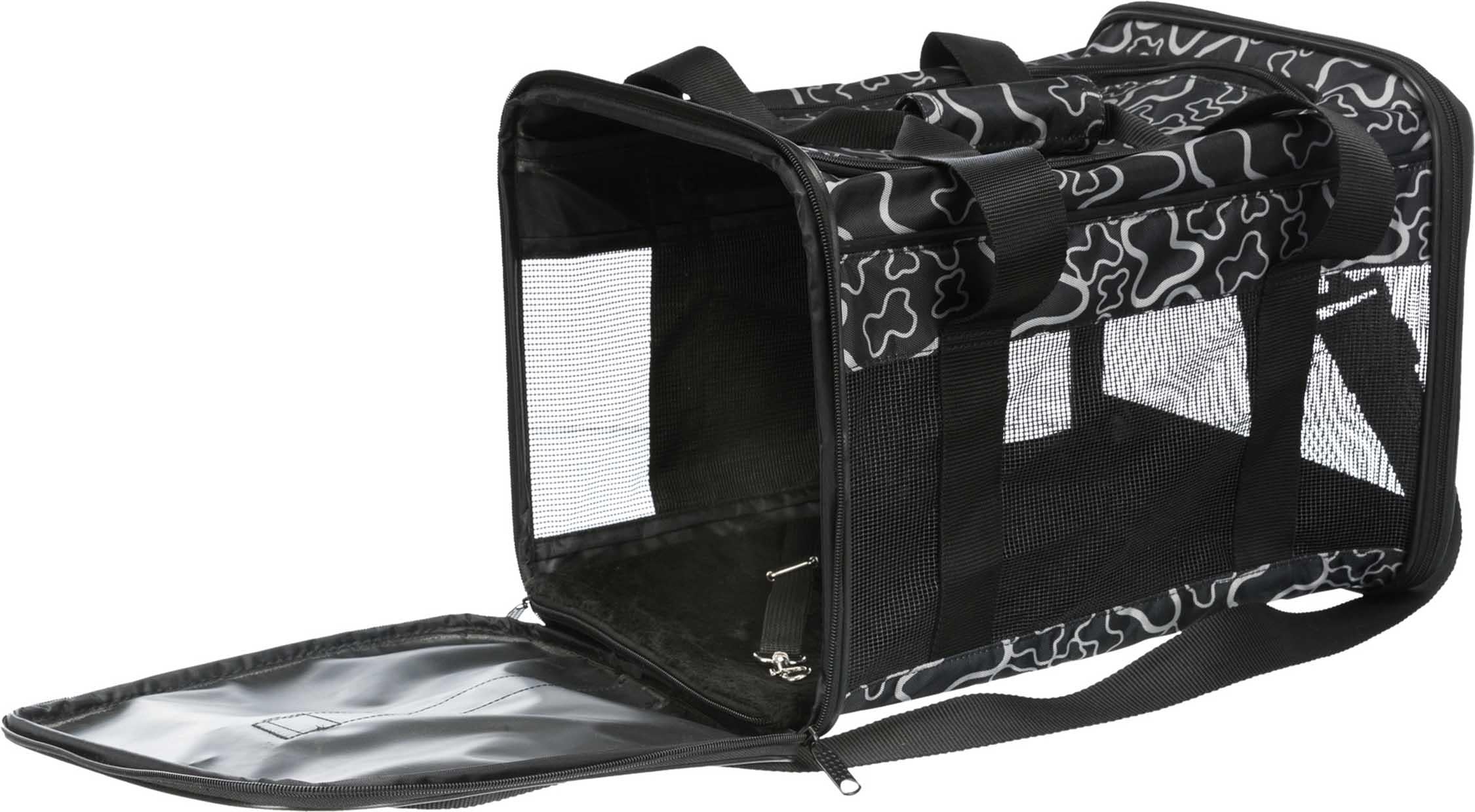 Transportväska Adrina, <7 kg  42x27x26 cm, nylon m benmotiv