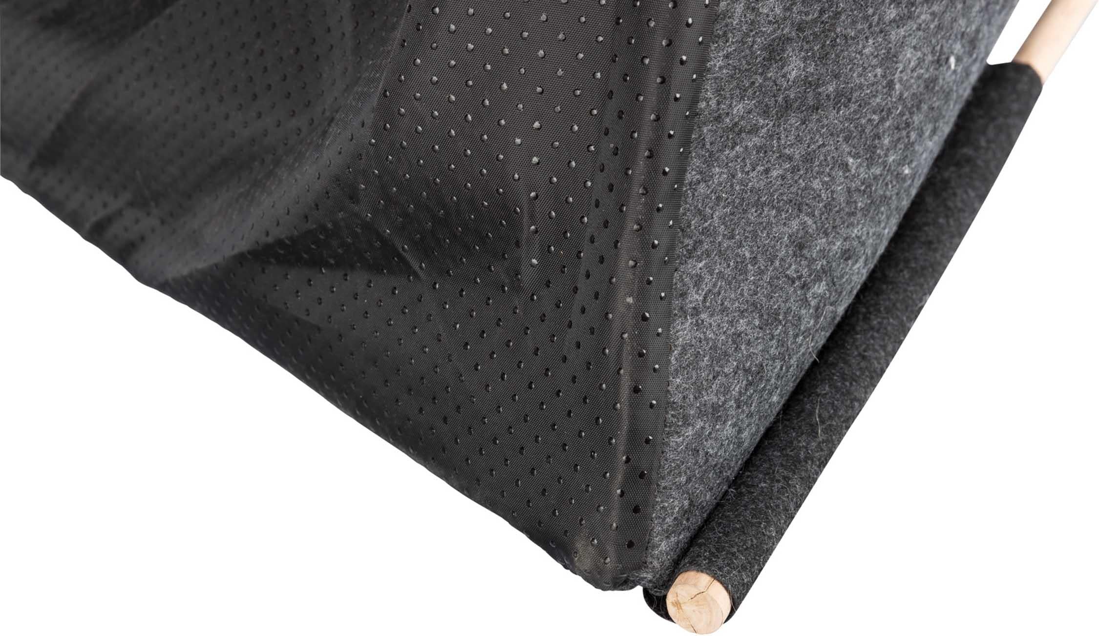 Tipi tält, filt, 70 × 70 × 70 cm, antracit