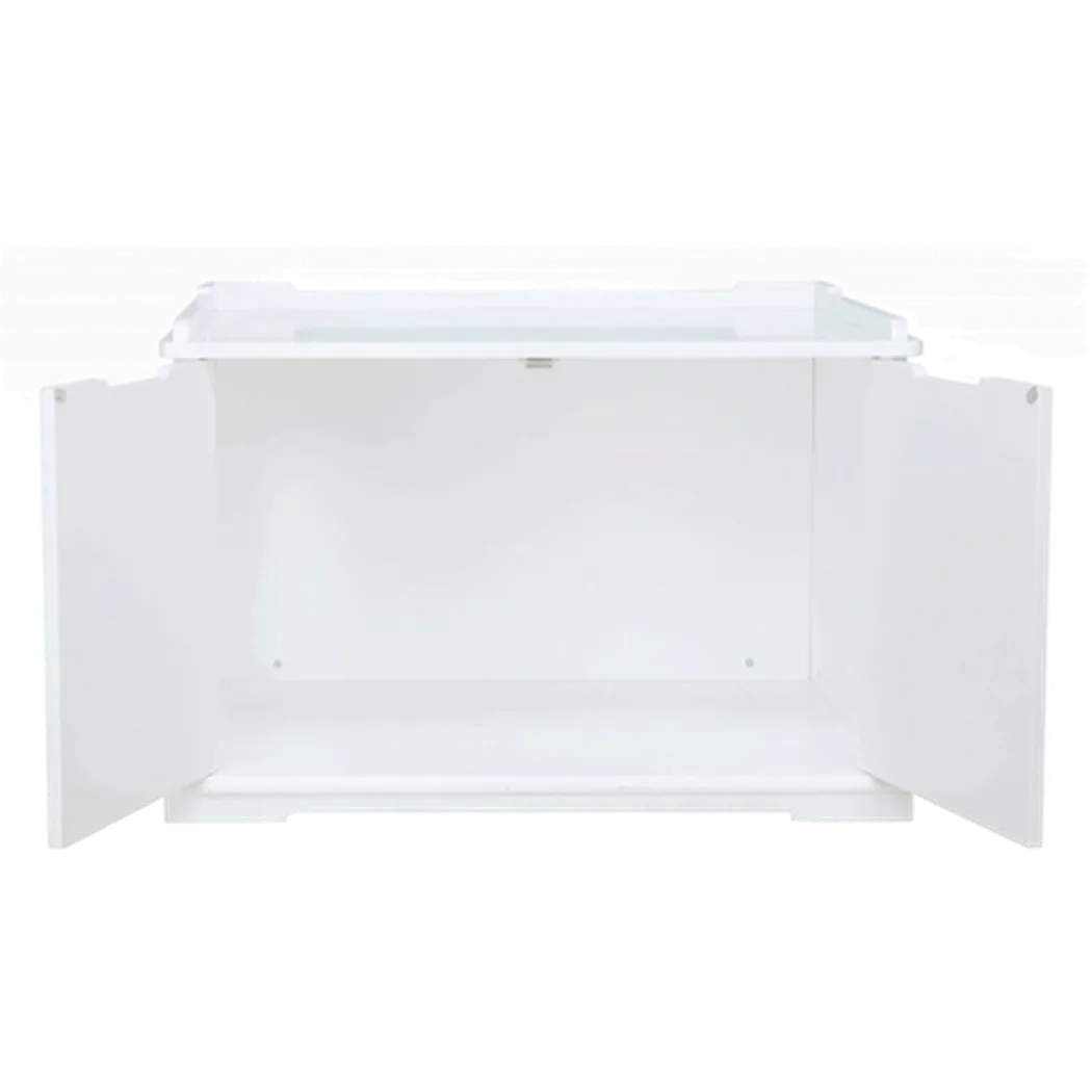 Trixie Toaletthus för kattlåda MDF 75 × 51 × 53 cm Vit